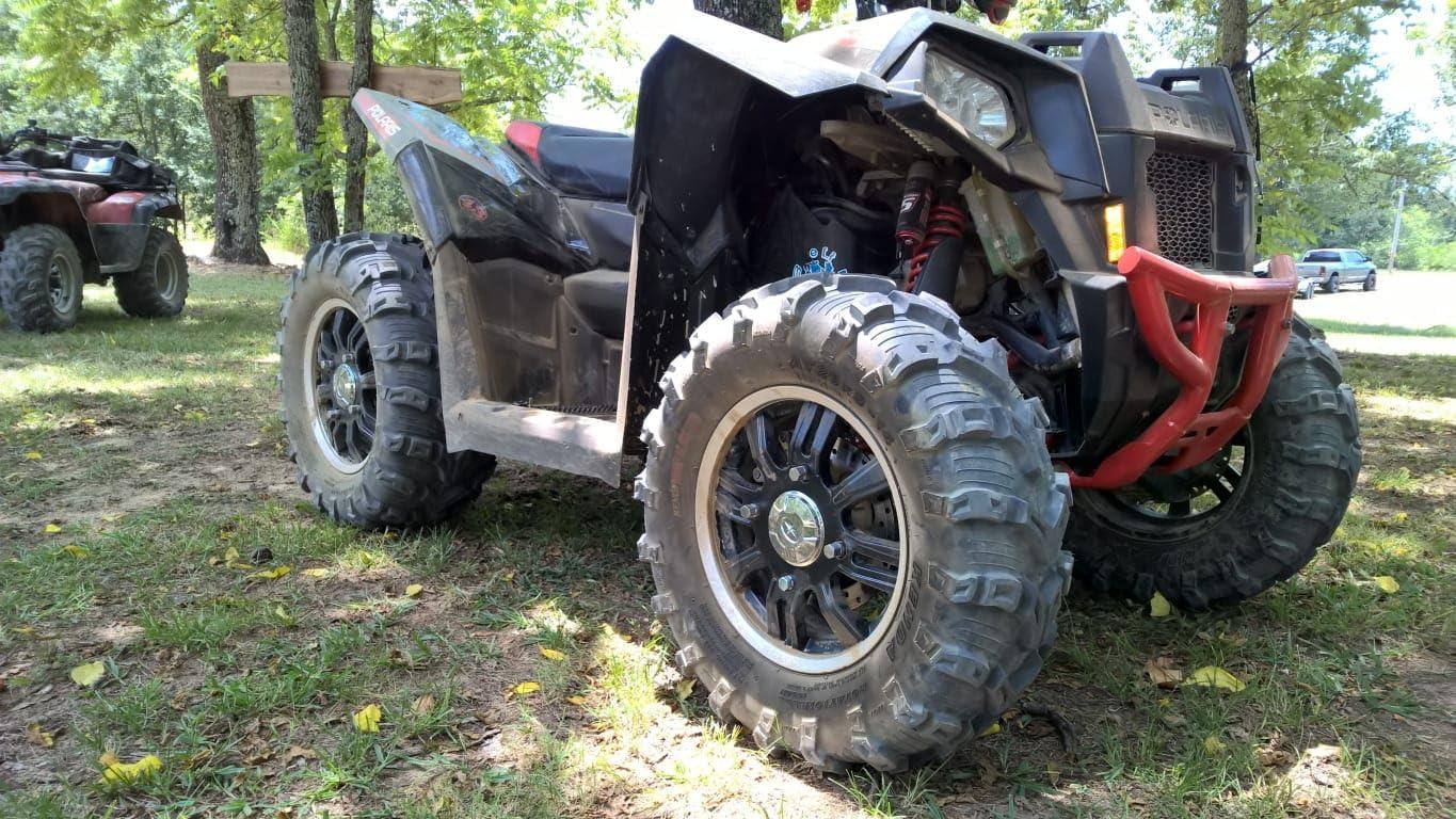 imageKenda Bear Claw EVO 26x914 ATV UTV All Terrain Mud Tires with Bottle Opener Keychain