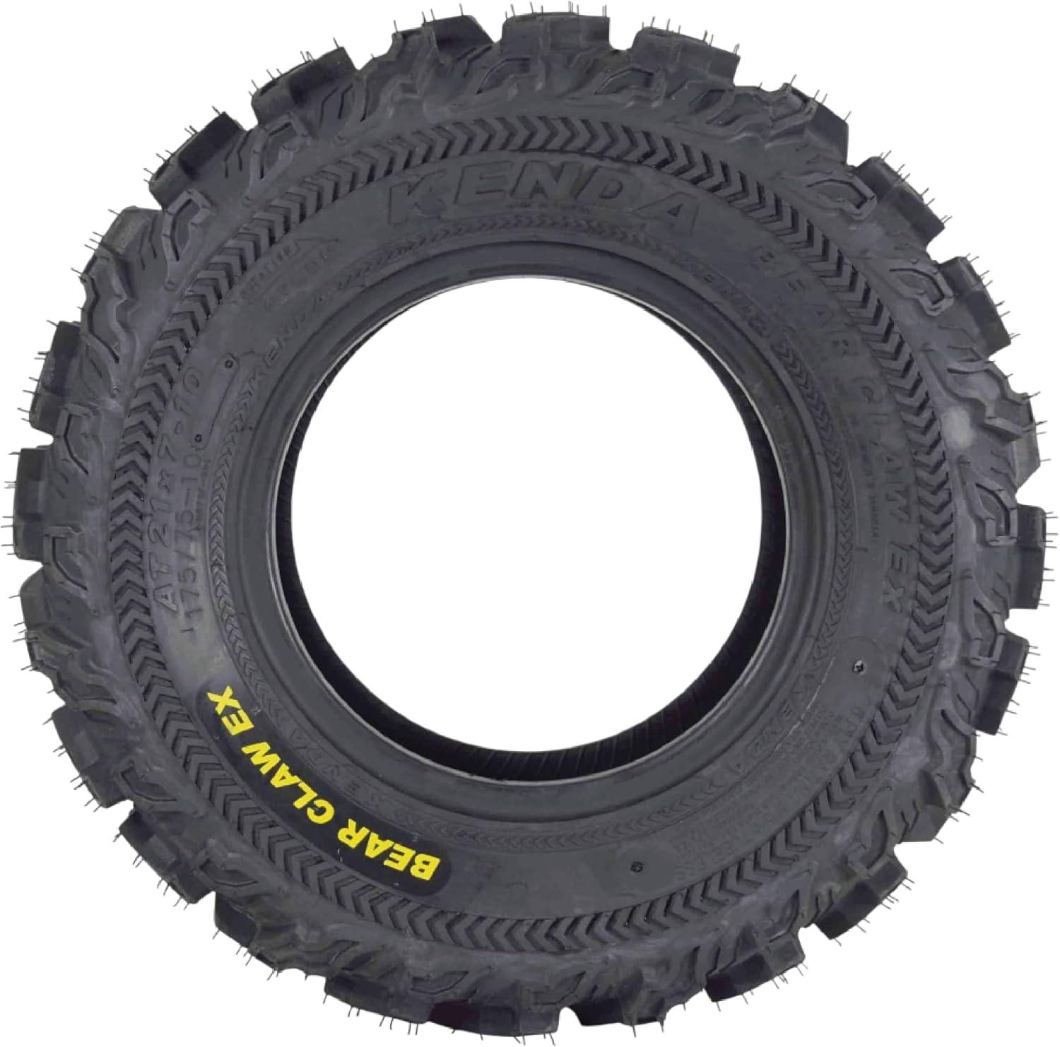 imageKenda Bearclaw EX K57321x710 Front Tire for All Terrain ATV UTV and Side by Side SxS Vehicles  6Ply  Bear Claw EX 21x7x1021x710