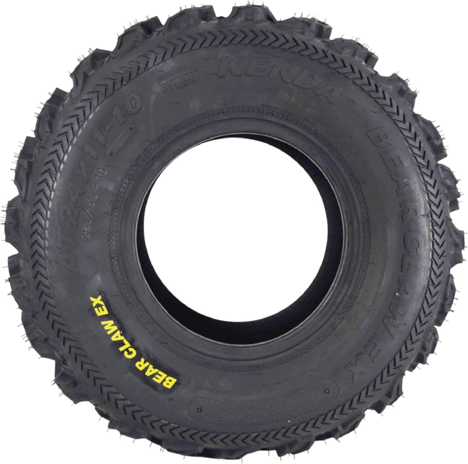 imageKenda Bearclaw EX K57321x710 Front Tire for All Terrain ATV UTV and Side by Side SxS Vehicles  6Ply  Bear Claw EX 21x7x1024x1110