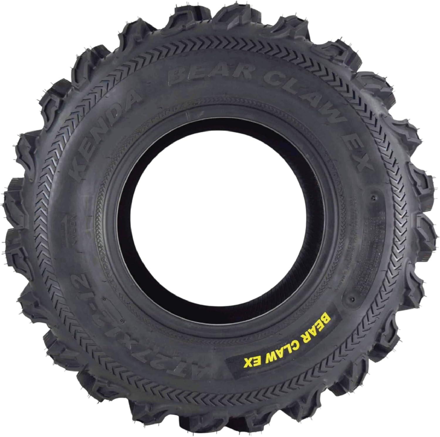 imageKenda Bearclaw EX K57321x710 Front Tire for All Terrain ATV UTV and Side by Side SxS Vehicles  6Ply  Bear Claw EX 21x7x1027x1212 4 Pack