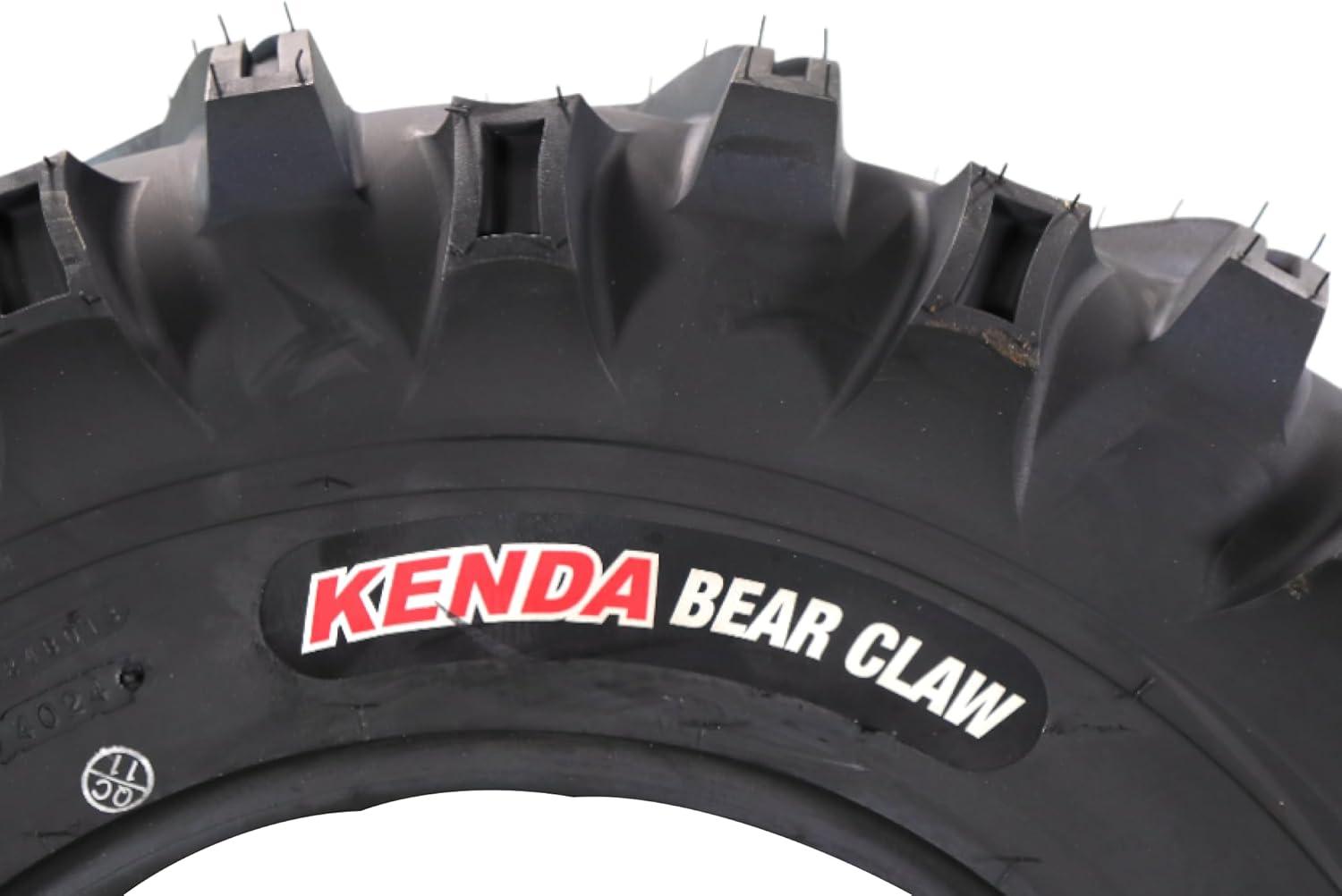 imageKenda Bearclaw K29922x711 Front Tire for All Terrain ATV UTV and Side by Side SxS Vehicles  6Ply  Bear Claw 22x7x11 with Kenda Keychain25x12512