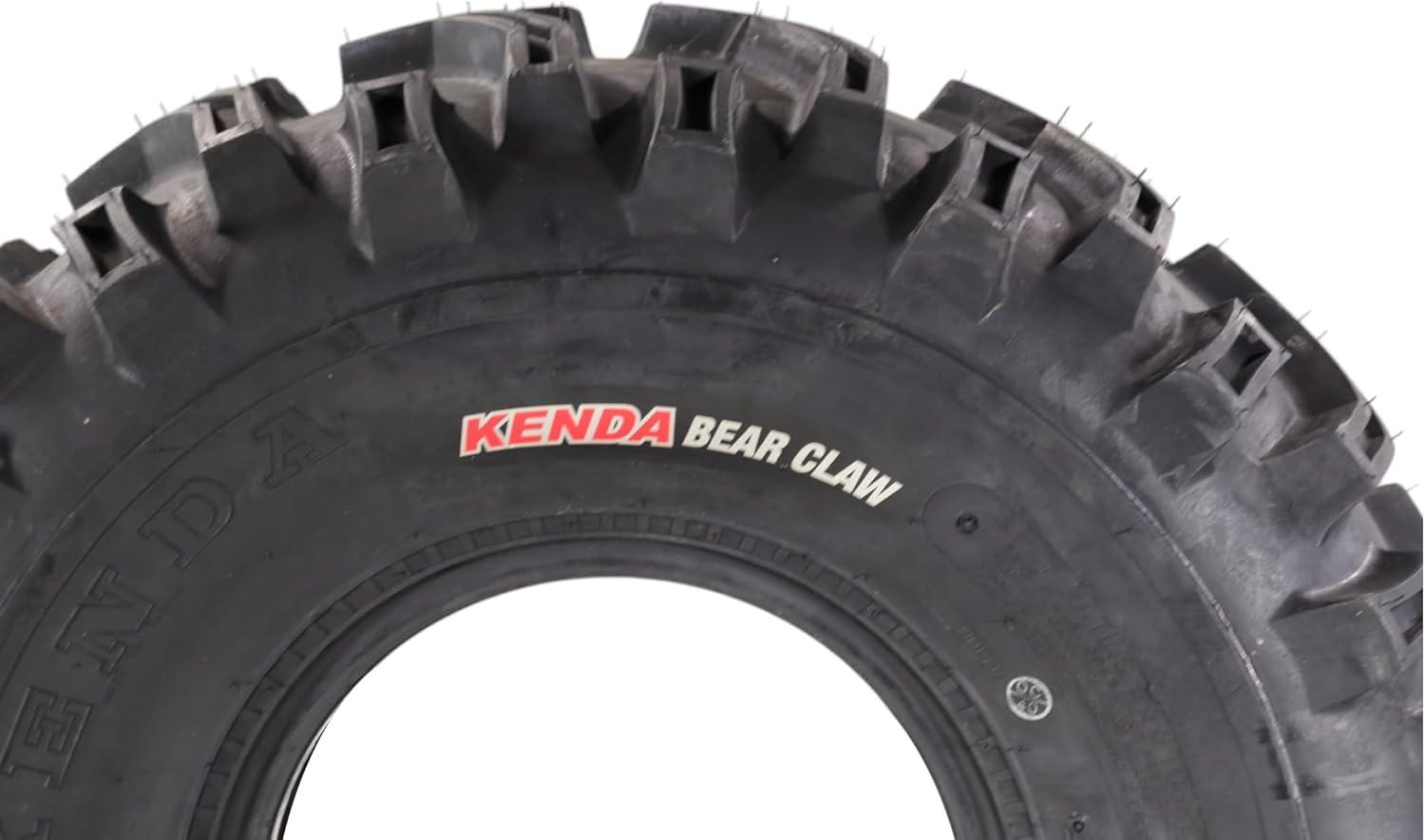 imageKenda Bearclaw K29922x711 Front Tire for All Terrain ATV UTV and Side by Side SxS Vehicles  6Ply  Bear Claw 22x7x11 with Kenda Keychain25x1259 2