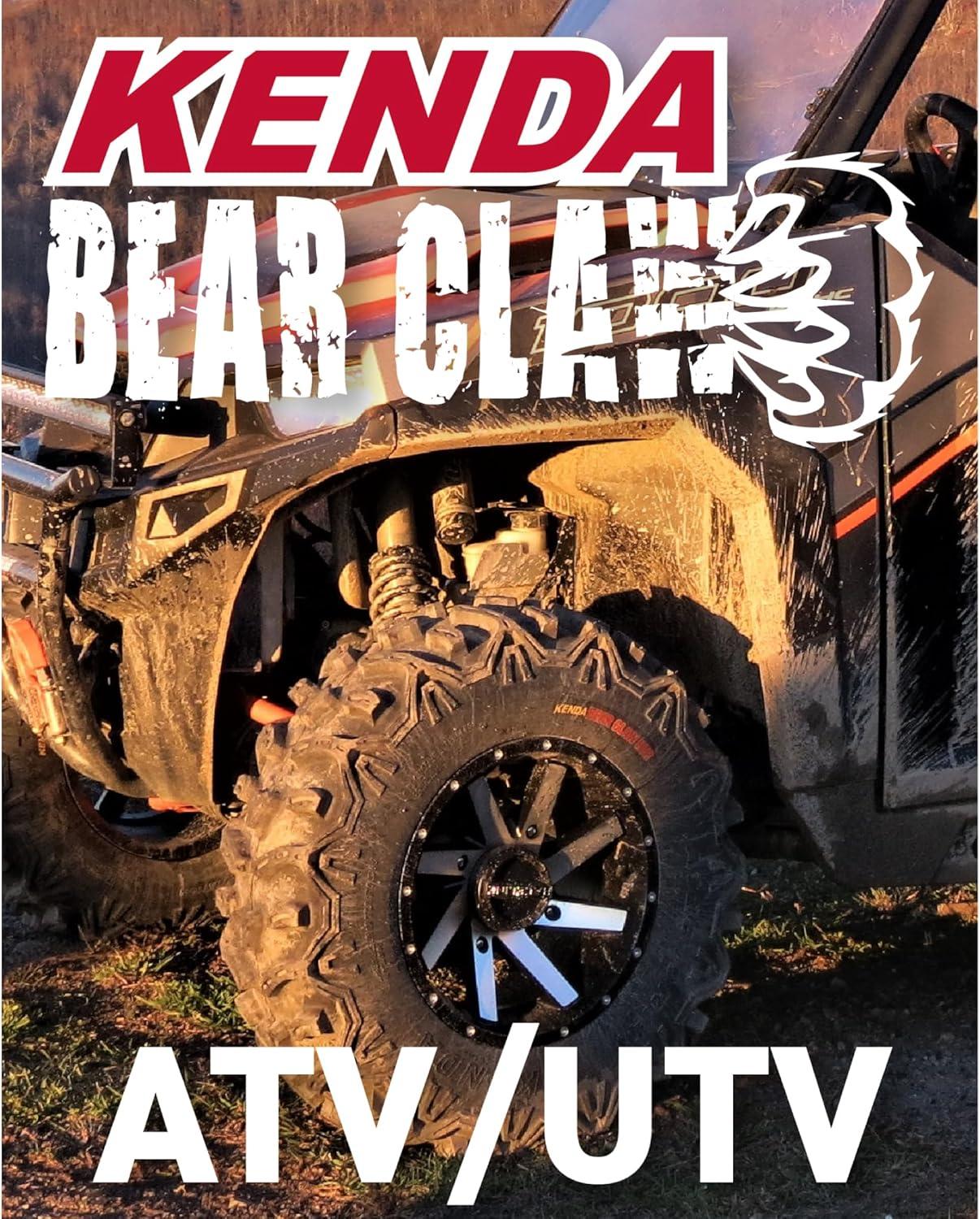 imageKenda Bearclaw K29925x811 Front Tire for All Terrain ATV UTV and Side by Side SxS Vehicles  6Ply  Bear Claw 25x8x11 with Kenda Keychain25x1259