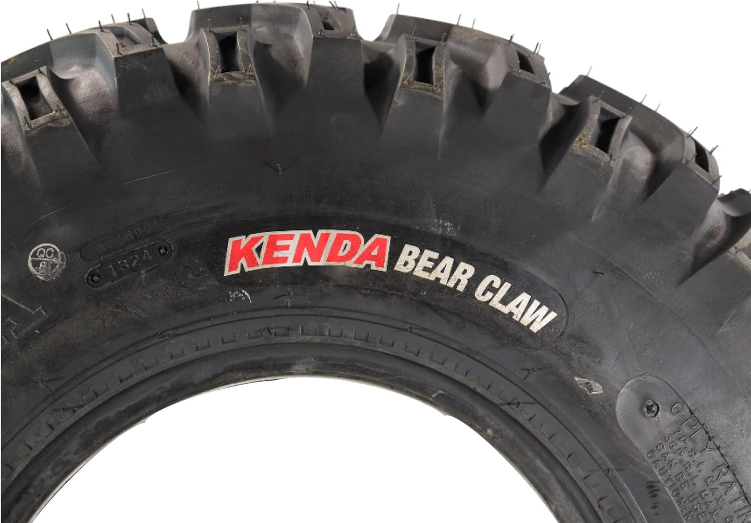 imageKenda Bearclaw K29925x811 Front Tire for All Terrain ATV UTV and Side by Side SxS Vehicles  6Ply  Bear Claw 25x8x11 with Kenda Keychain25x811