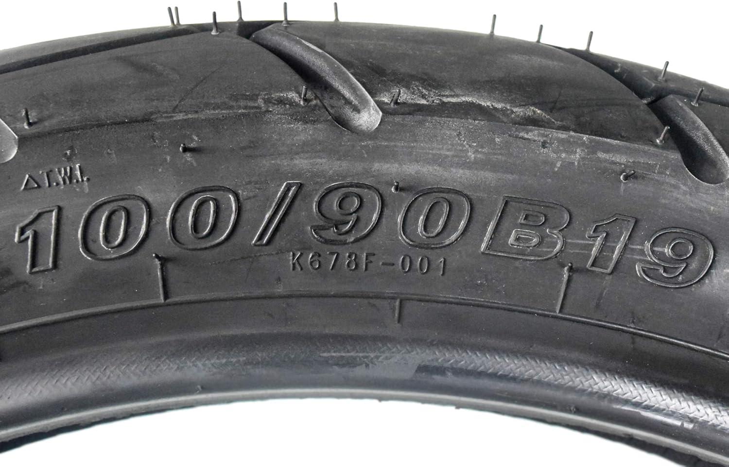 imageKenda Big Block Paver Dual Sport Motorcycle Tire 10090B19 57H TL Front 1009019