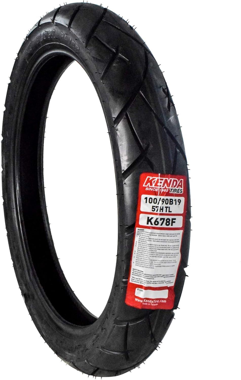 imageKenda Big Block Paver Dual Sport Motorcycle Tires 10090B19 Front 15070B17 Rear 1009019 1507017