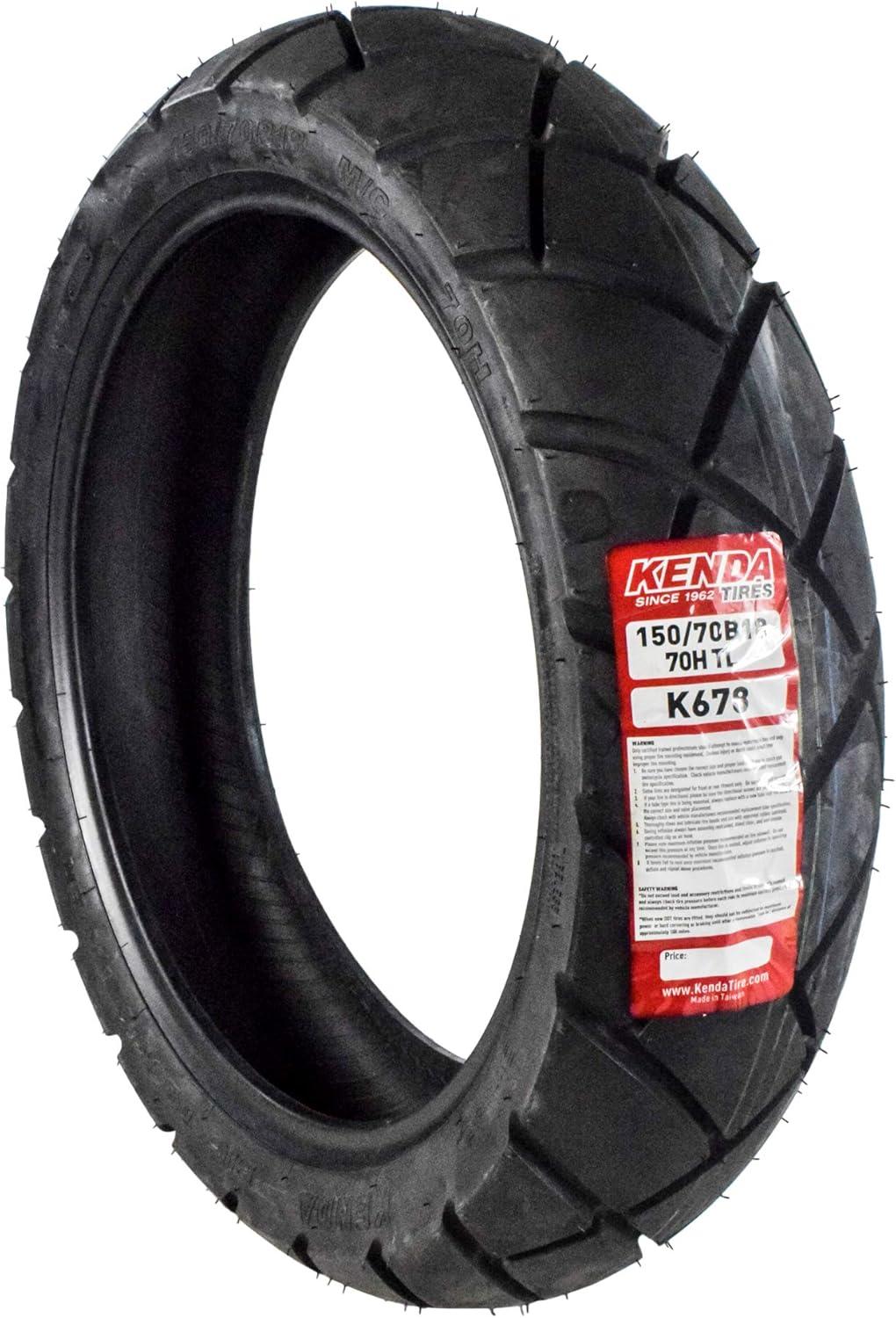 imageKenda Big Block Paver Dual Sport Motorcycle Tires 10090B19 Front 15070B18 Rear 1009019 1507018