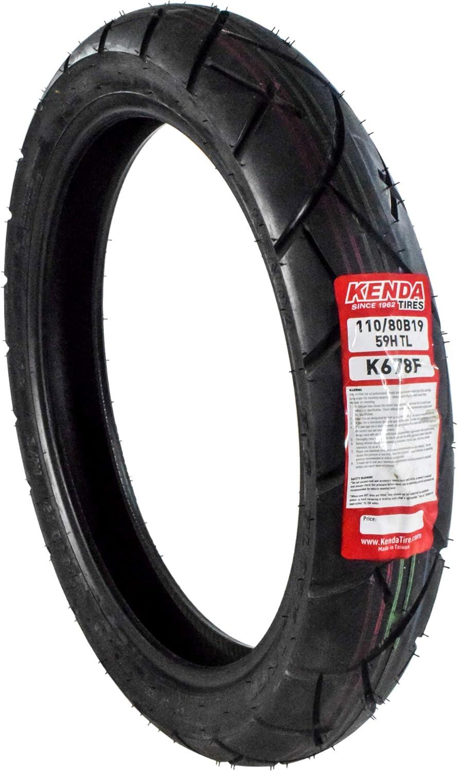 imageKenda Big Block Paver Dual Sport Motorcycle Tires 11080B19 Front 13080B17 Rear 1108019 1308017