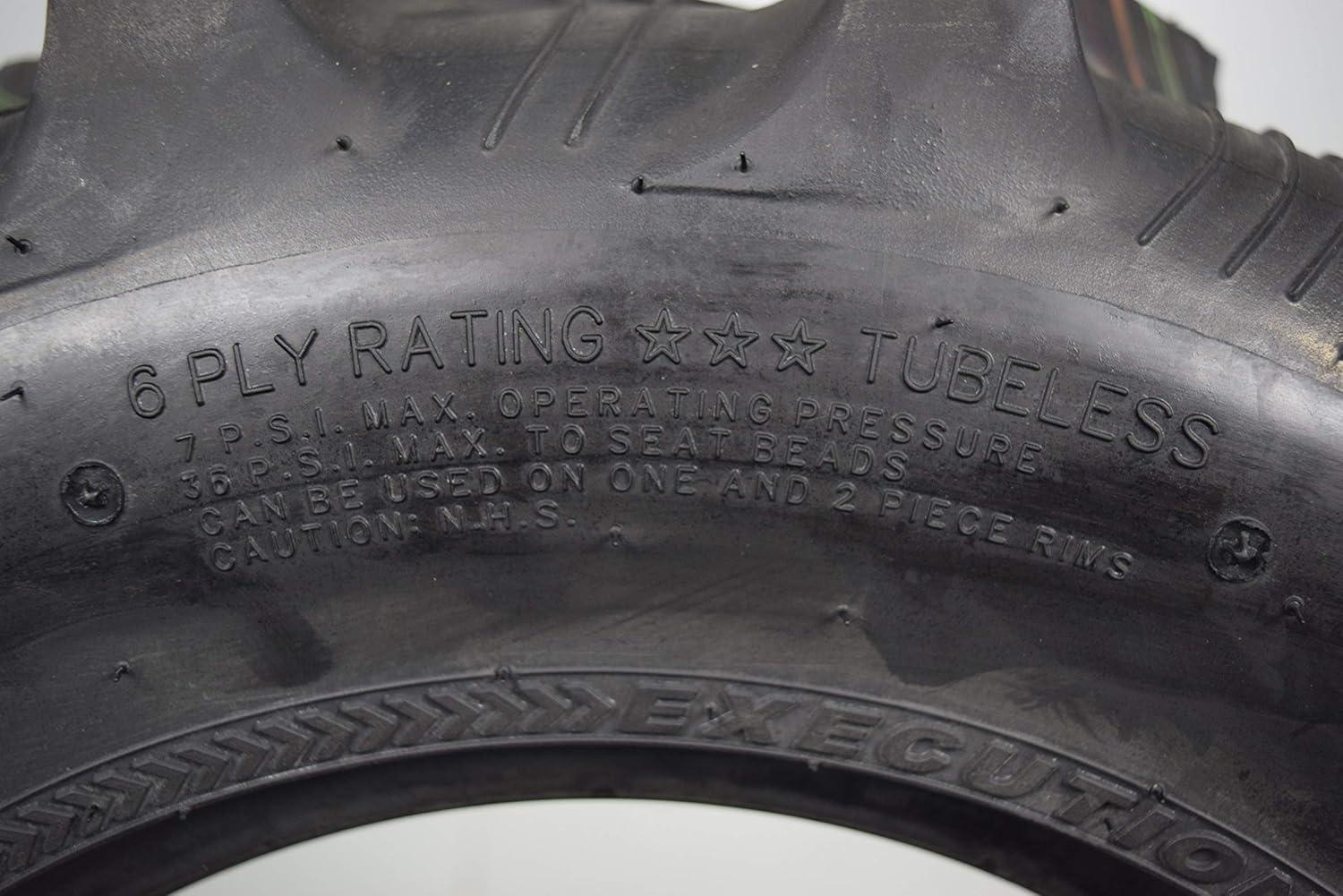 imageKenda Executioner 25x812 6 PLY ATV K538 Single Tire w 25x812 TR6 Inner Tube25x812 F