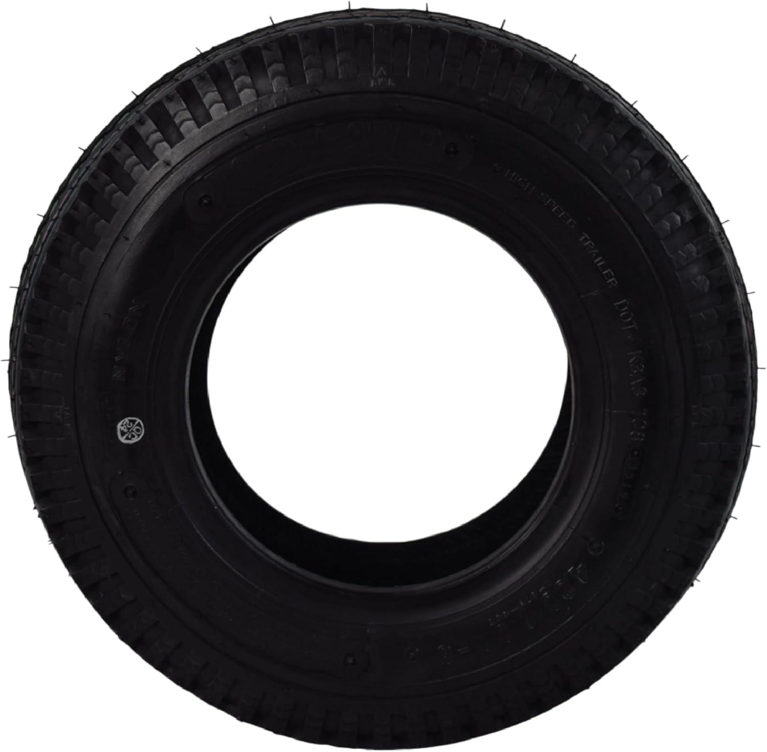 imageKenda K550 ST17580D13 Loadstar Trailer Tire BiasPly Tire for Superior Towing Performance with Enhanced Stability for Utility Trailers Cargo Trailers and Boats with Kenda Keychain 4 Pack4804008