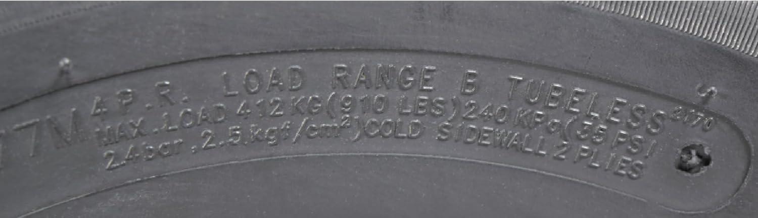 imageKenda K550 ST17580D13 Loadstar Trailer Tire BiasPly Tire for Superior Towing Performance with Enhanced Stability for Utility Trailers Cargo Trailers and Boats with Kenda Keychain 4 Pack2056510 Single