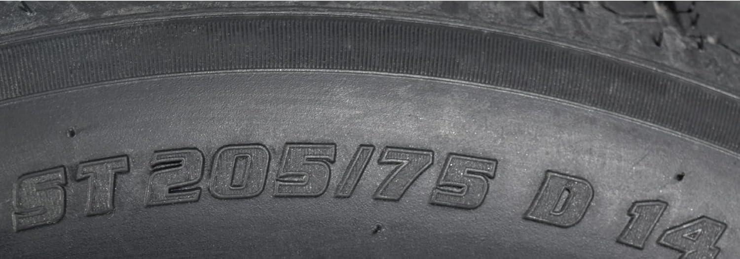 imageKenda K550 ST17580D13 Loadstar Trailer Tire BiasPly Tire for Superior Towing Performance with Enhanced Stability for Utility Trailers Cargo Trailers and Boats with Kenda Keychain 4 PackST20575D14 4 Pack