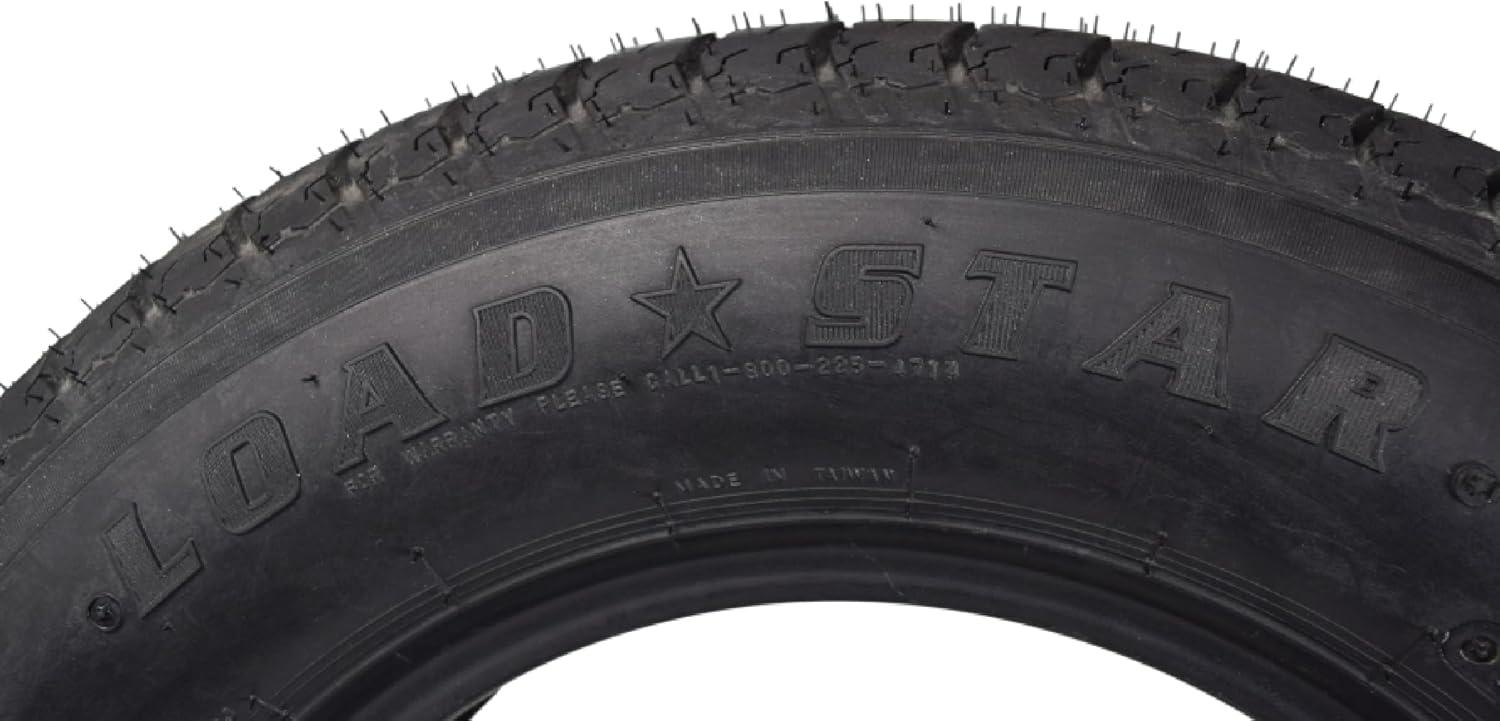 imageKenda K550 ST17580D13 Loadstar Trailer Tire BiasPly Tire for Superior Towing Performance with Enhanced Stability for Utility Trailers Cargo Trailers and Boats with Kenda Keychain 4 PackST20575D14 4 Pack