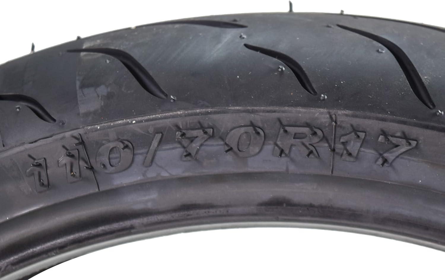 imageKenda KM1 KM001 12070ZR17 Front 58W ampamp 18055ZR17 Rear 73W Tires for Sport Touring Motorcycles Radial with HighSpeed Stability ampamp Excellent Wet Grip wKeychain 1207017 1805517 2Pack1107017 F 1506017 R