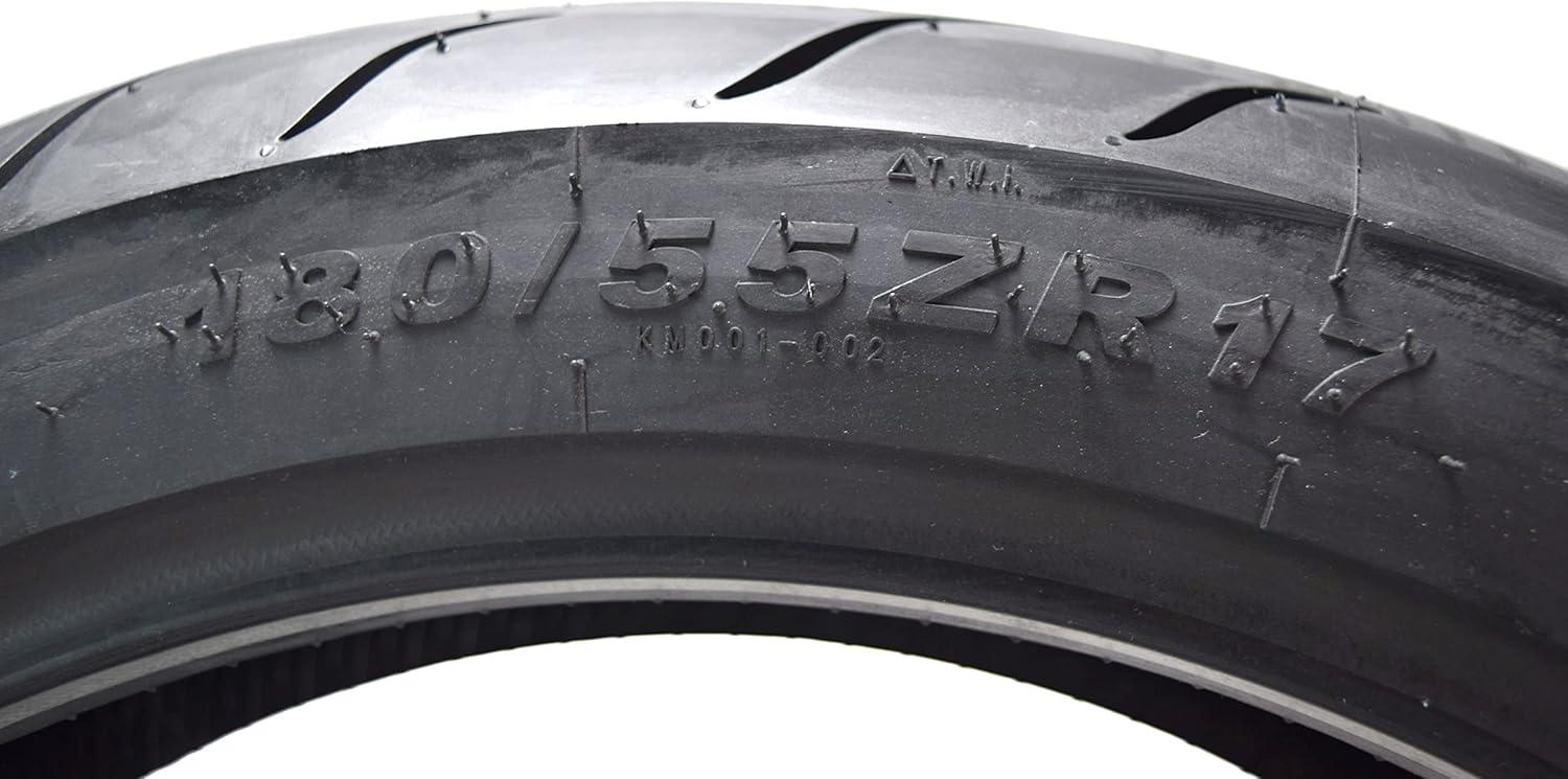 imageKenda KM1 KM001 12070ZR17 Front 58W ampamp 18055ZR17 Rear 73W Tires for Sport Touring Motorcycles Radial with HighSpeed Stability ampamp Excellent Wet Grip wKeychain 1207017 1805517 2Pack1207017 F 1805517 R