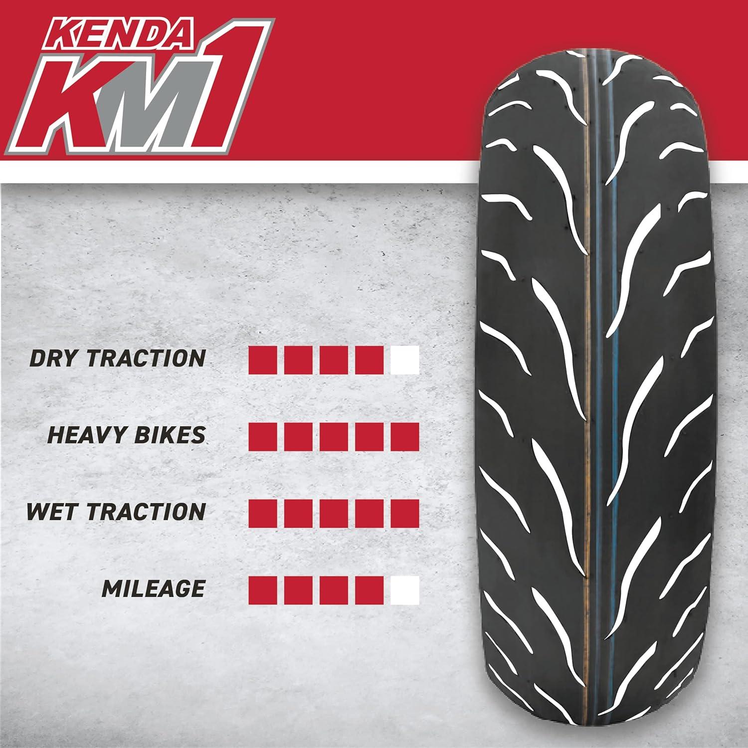 imageKenda KM1 KM001 12070ZR17 Front 58W ampamp 18055ZR17 Rear 73W Tires for Sport Touring Motorcycles Radial with HighSpeed Stability ampamp Excellent Wet Grip wKeychain 1207017 1805517 2Pack1207017 F 1805517 R