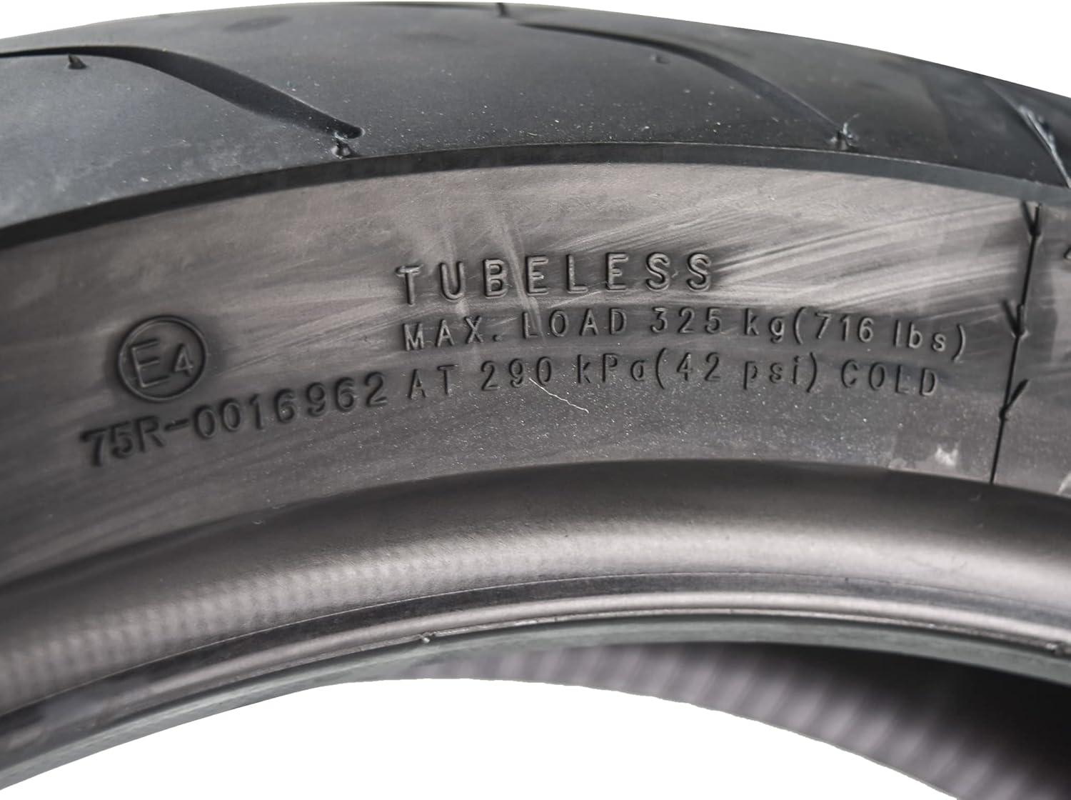 imageKenda KM1 KM001 12070ZR17 Front 58W ampamp 18055ZR17 Rear 73W Tires for Sport Touring Motorcycles Radial with HighSpeed Stability ampamp Excellent Wet Grip wKeychain 1207017 1805517 2Pack1107017 F 1606017 R