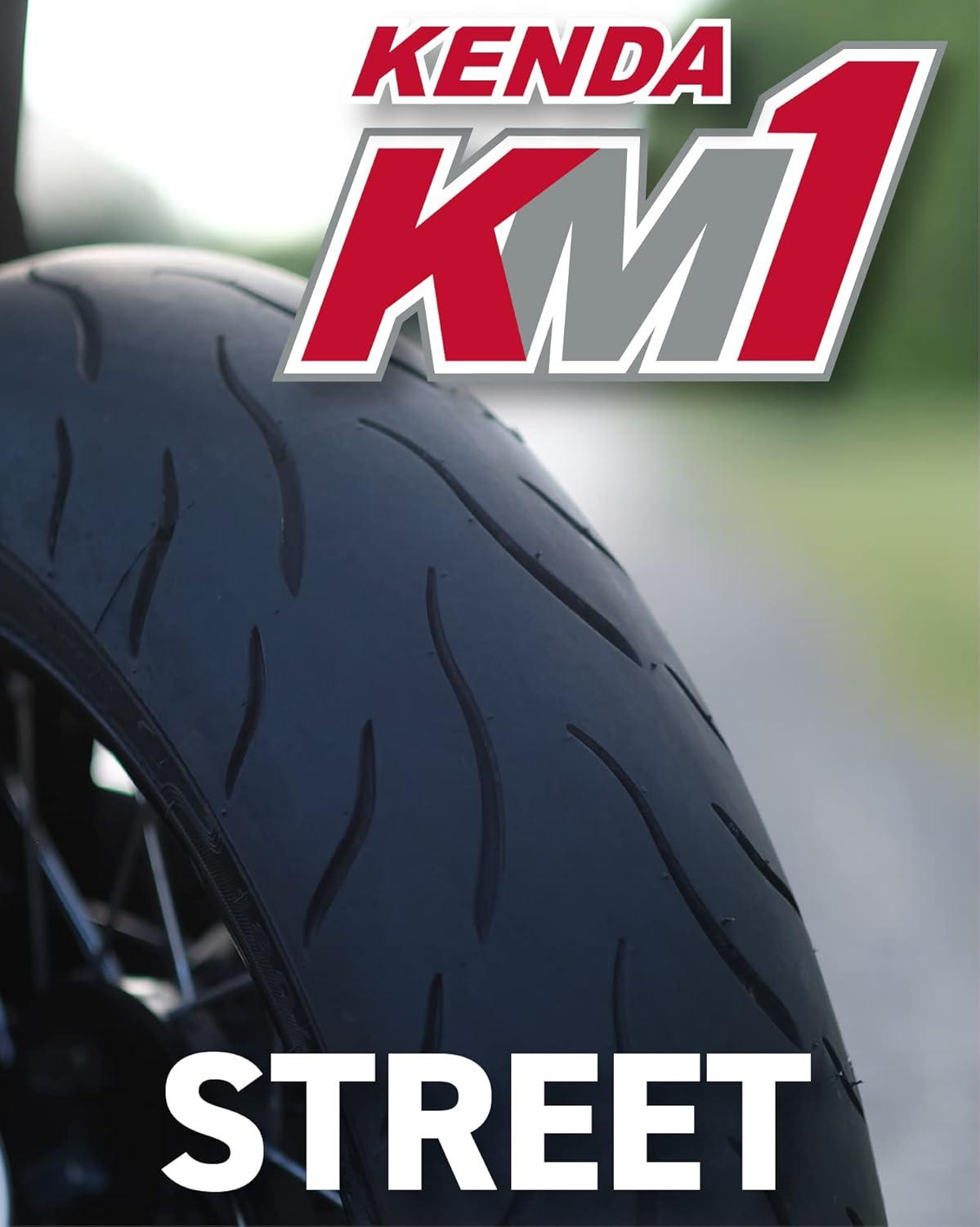 imageKenda KM1 KM001 12070ZR17 Front 58W ampamp 18055ZR17 Rear 73W Tires for Sport Touring Motorcycles Radial with HighSpeed Stability ampamp Excellent Wet Grip wKeychain 1207017 1805517 2Pack1107017 F