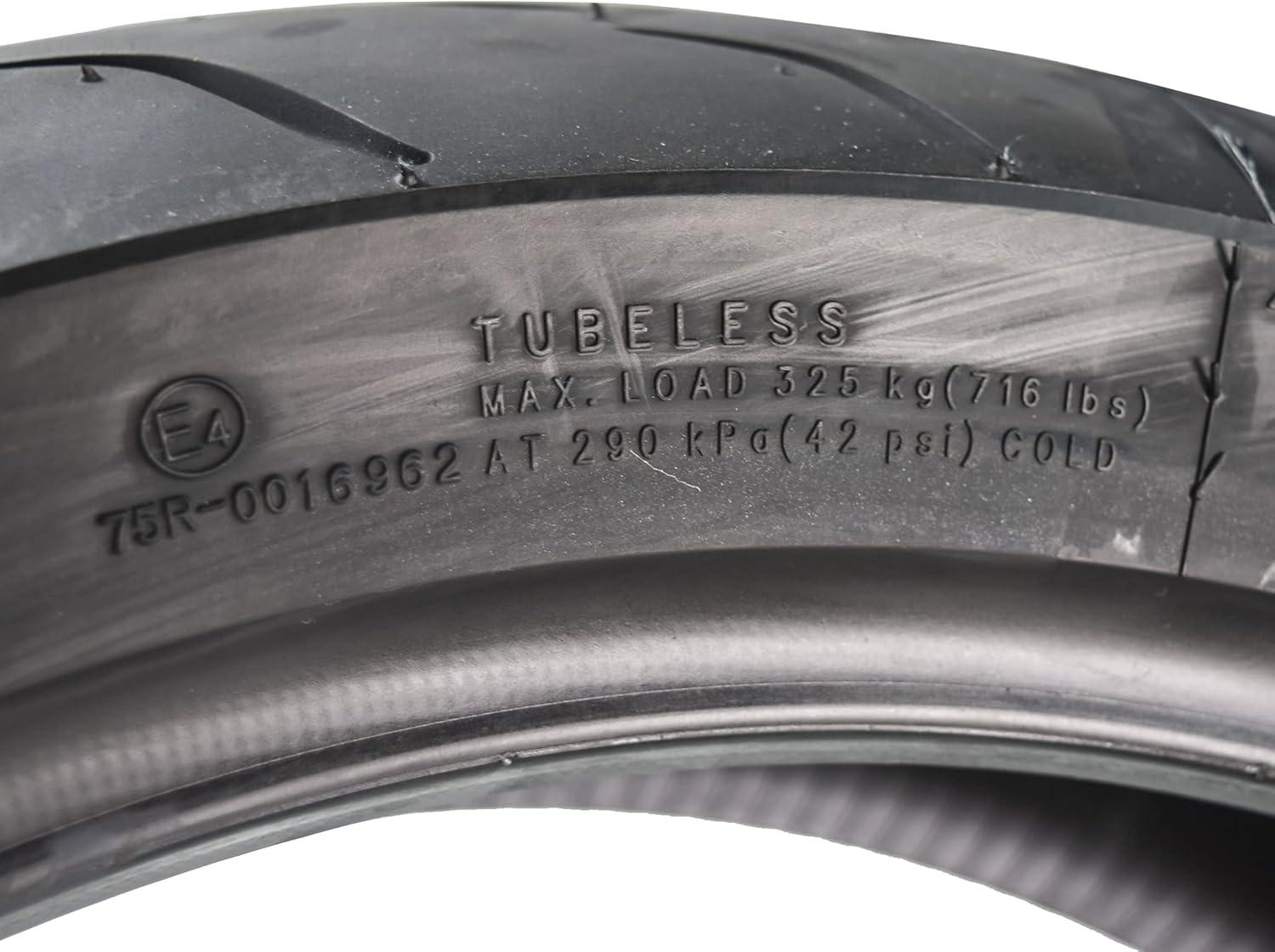 imageKenda KM1 KM001 12070ZR17 Front 58W ampamp 18055ZR17 Rear 73W Tires for Sport Touring Motorcycles Radial with HighSpeed Stability ampamp Excellent Wet Grip wKeychain 1207017 1805517 2Pack1207017 F 1606017 R