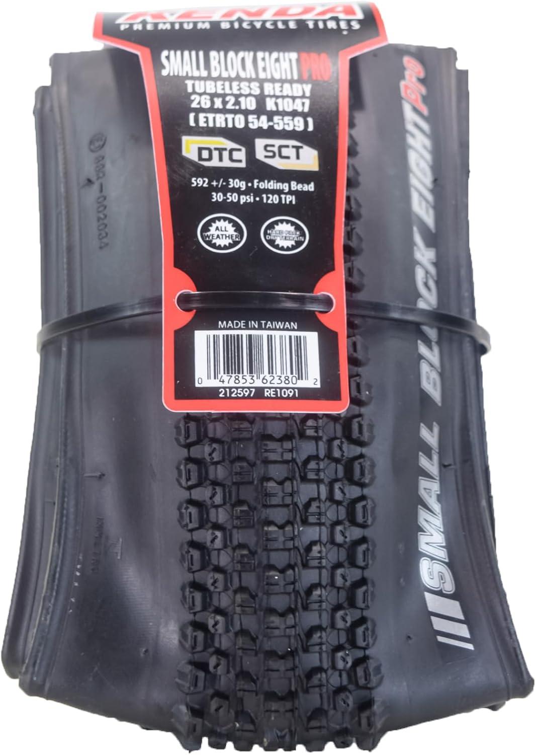 imageKenda Small Block Eight Pro DTC KSCT 120tpi Fold Bicycle Tire with Bottle Opener26x210 Single Tire