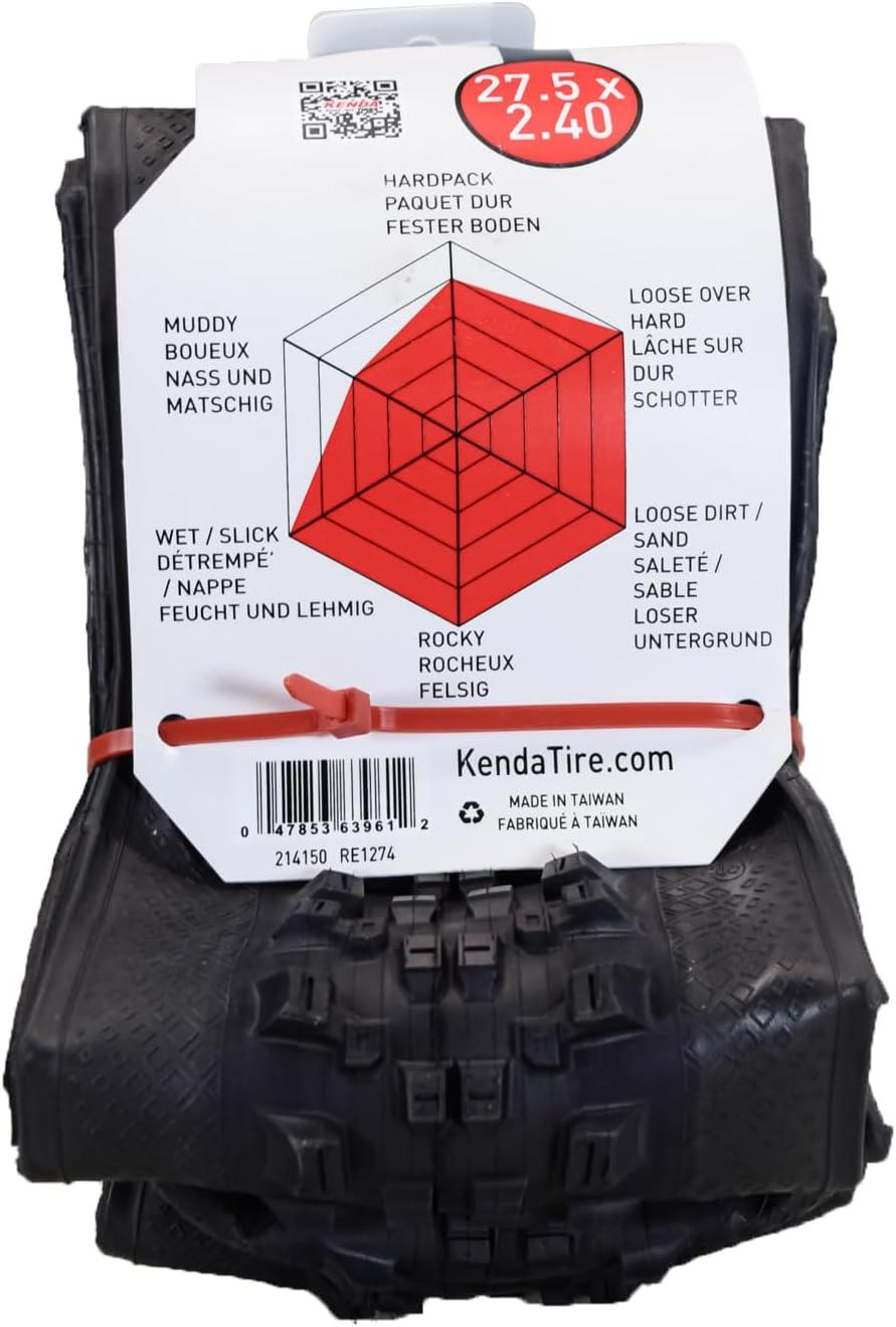 imageNevegal 2 Pro ATC 120tpi Fold Enduro Racing and Trail Bicycle Tire275x240 Single Tire  Tube
