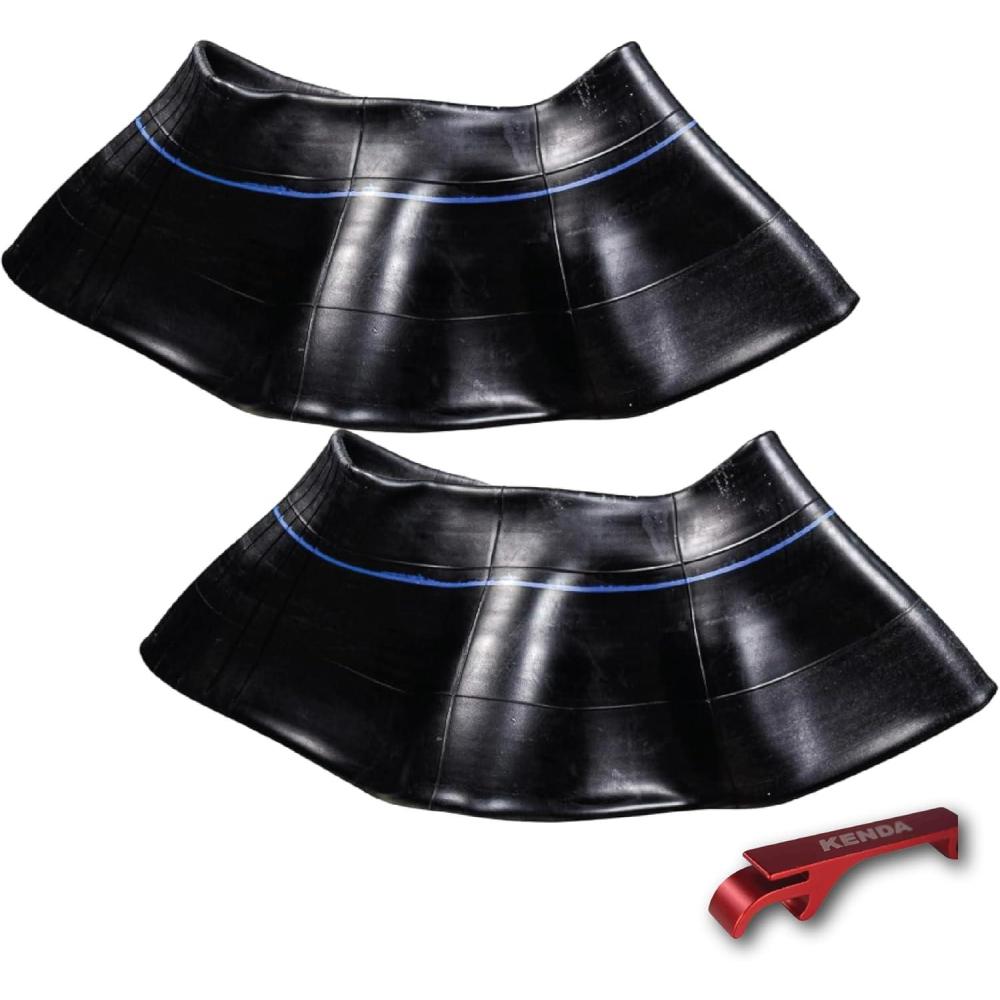 imageKenda 20x78 TR6 Inner ATV UTV and SxS Tube  HeavyDuty Rubber TR6 Valve Stem with Keychain2