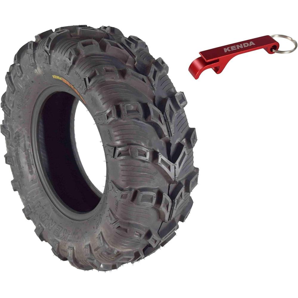 imageKenda Bear Claw EVO 28x1114 ATV UTV All Terrain Mud Tire with Bottle Opener Keychain