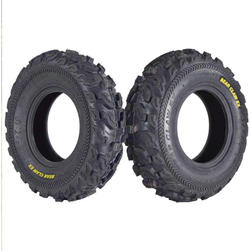 imageKenda Bearclaw EX K57321x710 Front Tire for All Terrain ATV UTV and Side by Side SxS Vehicles  6Ply  Bear Claw EX 21x7x1022x710 2 Pack