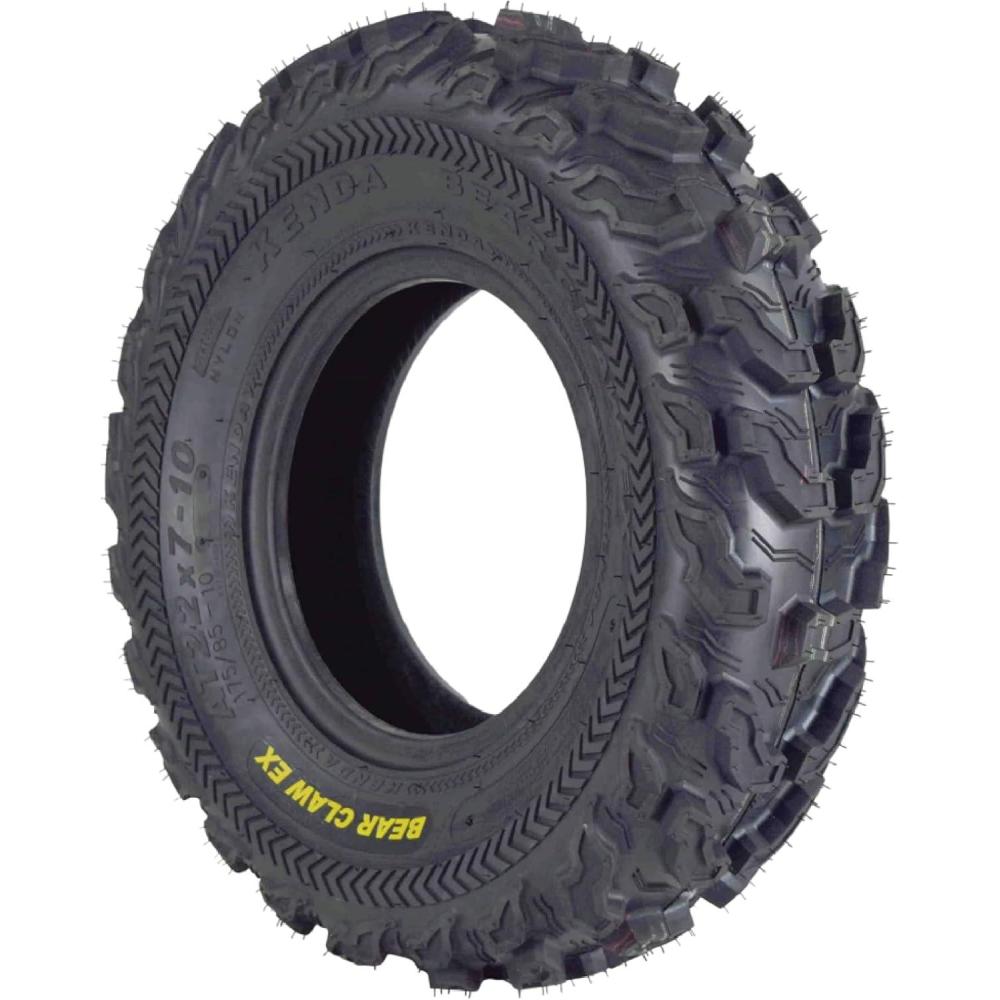 imageKenda Bearclaw EX K57321x710 Front Tire for All Terrain ATV UTV and Side by Side SxS Vehicles  6Ply  Bear Claw EX 21x7x1022x710