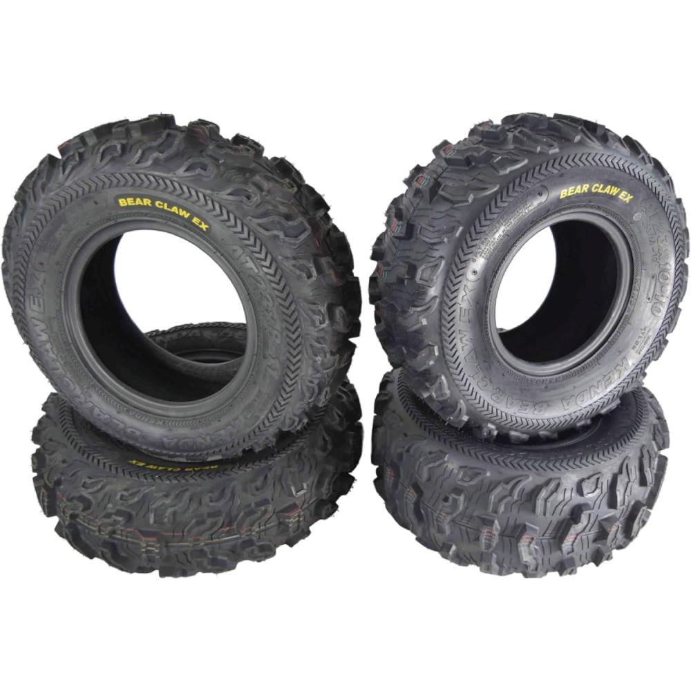 imageKenda Bearclaw EX K57321x710 Front Tire for All Terrain ATV UTV and Side by Side SxS Vehicles  6Ply  Bear Claw EX 21x7x1023x81123x1010 4 Pack