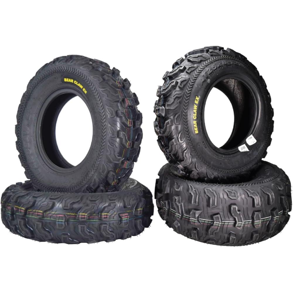 imageKenda Bearclaw EX K57321x710 Front Tire for All Terrain ATV UTV and Side by Side SxS Vehicles  6Ply  Bear Claw EX 21x7x1025x81225x1011 4 Pack