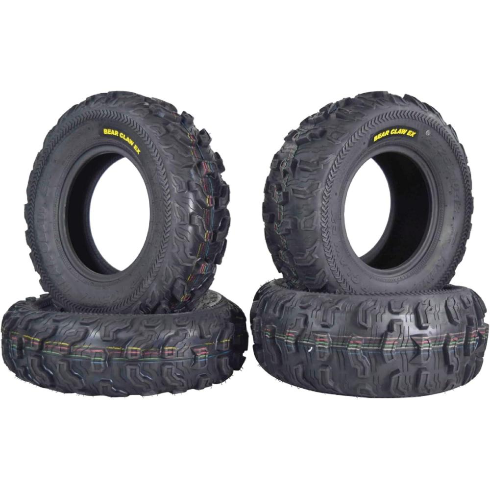 imageKenda Bearclaw EX K57321x710 Front Tire for All Terrain ATV UTV and Side by Side SxS Vehicles  6Ply  Bear Claw EX 21x7x1025x81225x1012 4 Pack