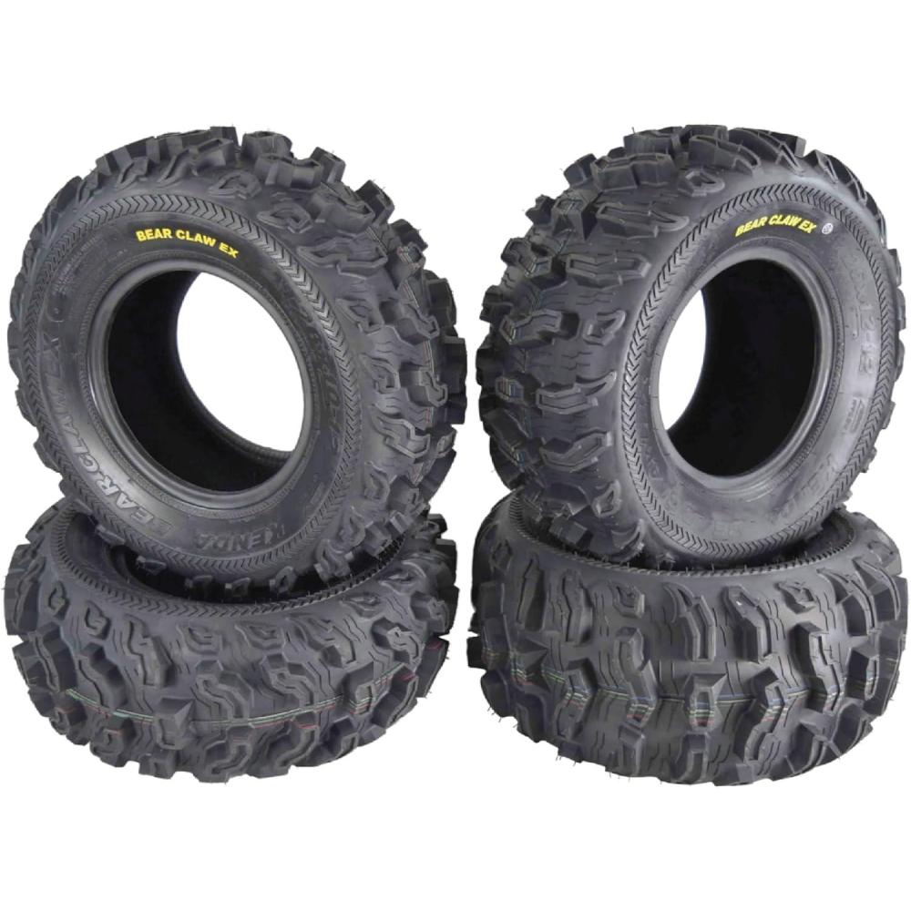 imageKenda Bearclaw EX K57321x710 Front Tire for All Terrain ATV UTV and Side by Side SxS Vehicles  6Ply  Bear Claw EX 21x7x1026x101226x1212 4 Pack