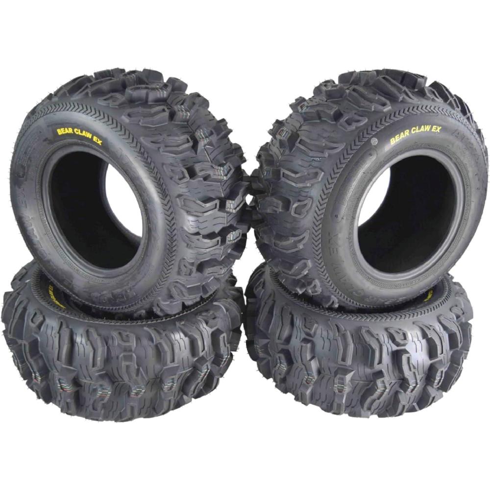 imageKenda Bearclaw EX K57321x710 Front Tire for All Terrain ATV UTV and Side by Side SxS Vehicles  6Ply  Bear Claw EX 21x7x1027x1212 4 Pack