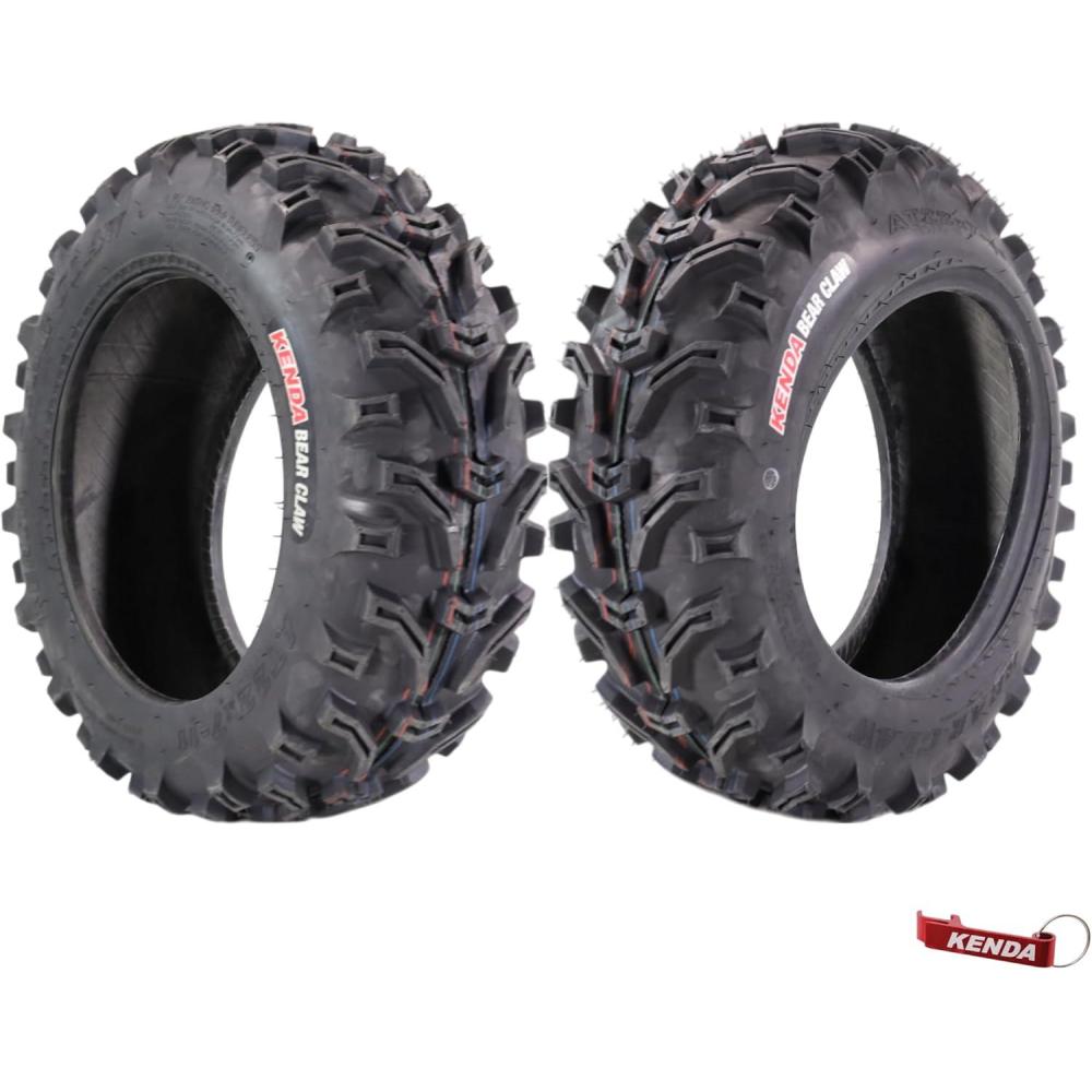 imageKenda Bearclaw K29922x711 Front Tire for All Terrain ATV UTV and Side by Side SxS Vehicles  6Ply  Bear Claw 22x7x11 with Kenda Keychain22x711 2