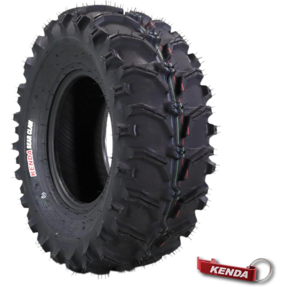 imageKenda Bearclaw K29922x711 Front Tire for All Terrain ATV UTV and Side by Side SxS Vehicles  6Ply  Bear Claw 22x7x11 with Kenda Keychain24x911