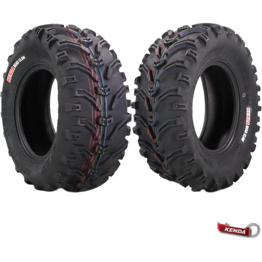 imageKenda Bearclaw K29922x711 Front Tire for All Terrain ATV UTV and Side by Side SxS Vehicles  6Ply  Bear Claw 22x7x11 with Kenda Keychain25x1012 2