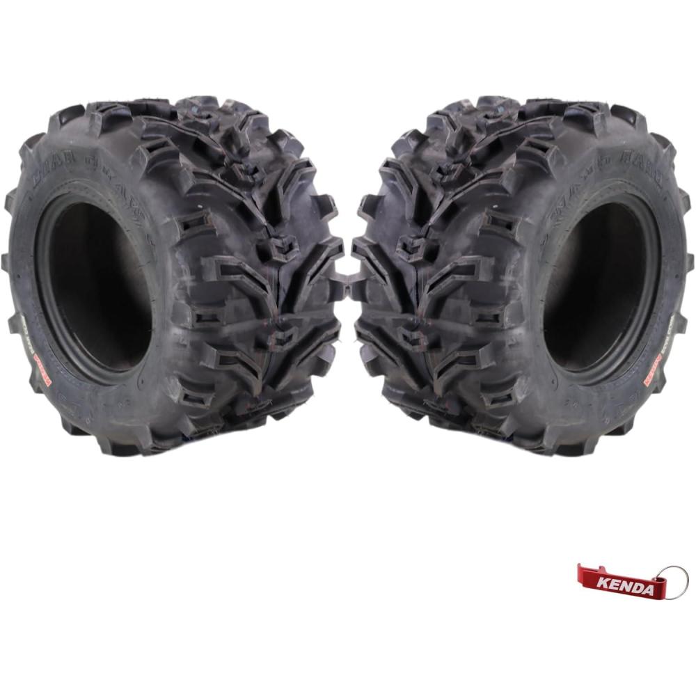 imageKenda Bearclaw K29922x711 Front Tire for All Terrain ATV UTV and Side by Side SxS Vehicles  6Ply  Bear Claw 22x7x11 with Kenda Keychain25x12511 2