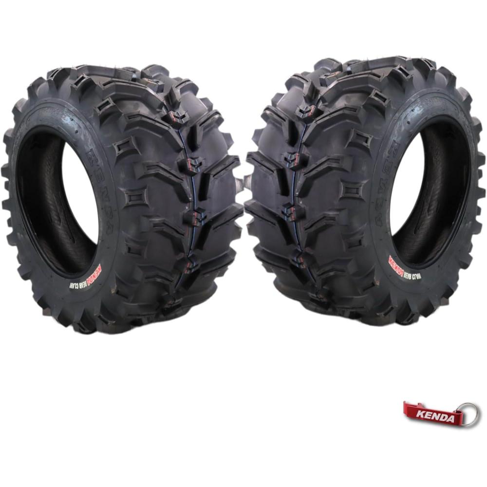 imageKenda Bearclaw K29922x711 Front Tire for All Terrain ATV UTV and Side by Side SxS Vehicles  6Ply  Bear Claw 22x7x11 with Kenda Keychain25x12512 2