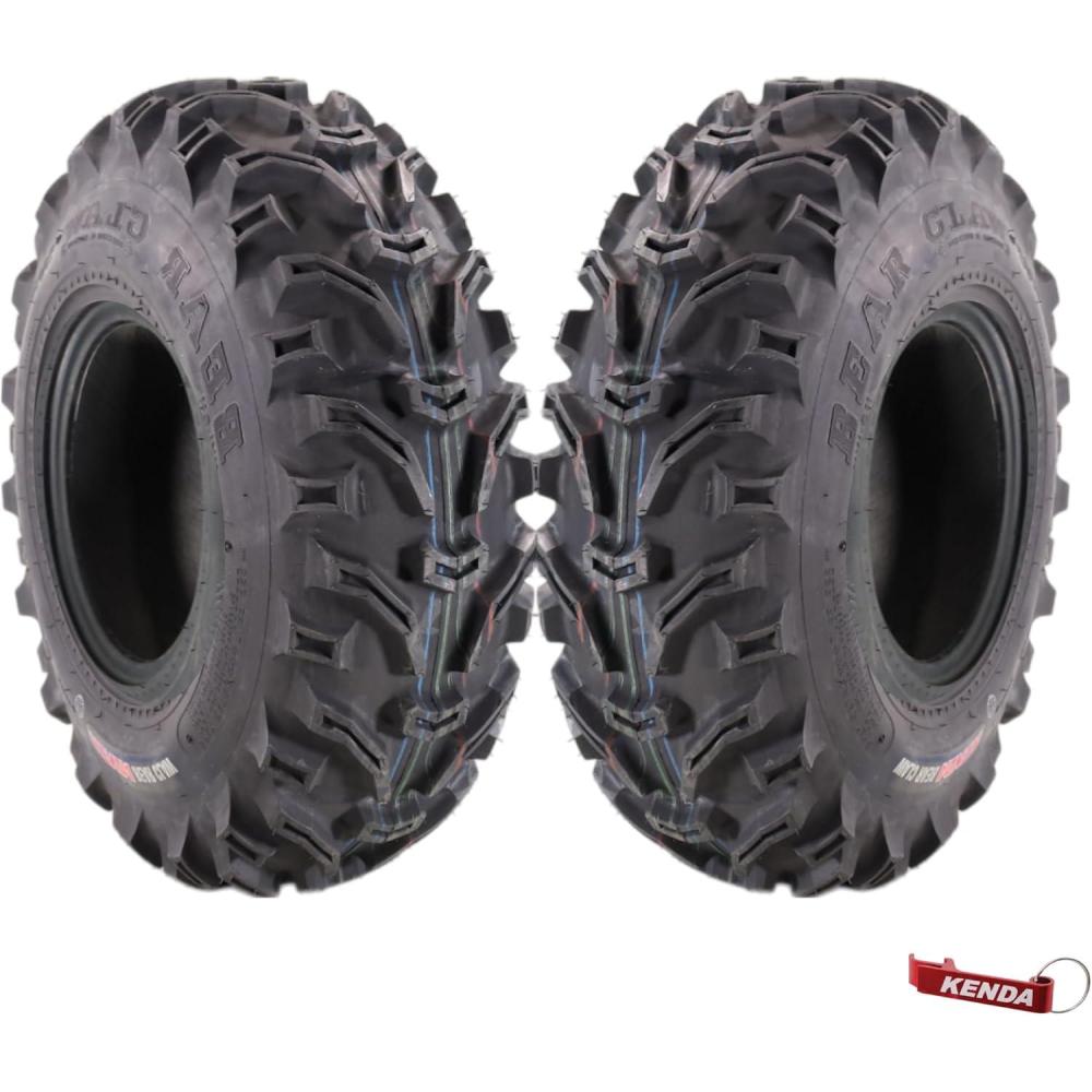 imageKenda Bearclaw K29925x811 Front Tire for All Terrain ATV UTV and Side by Side SxS Vehicles  6Ply  Bear Claw 25x8x11 with Kenda Keychain23x710 2