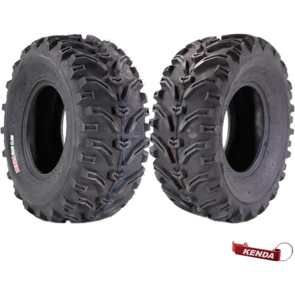 imageKenda Bearclaw K29925x811 Front Tire for All Terrain ATV UTV and Side by Side SxS Vehicles  6Ply  Bear Claw 25x8x11 with Kenda Keychain25x1011 2