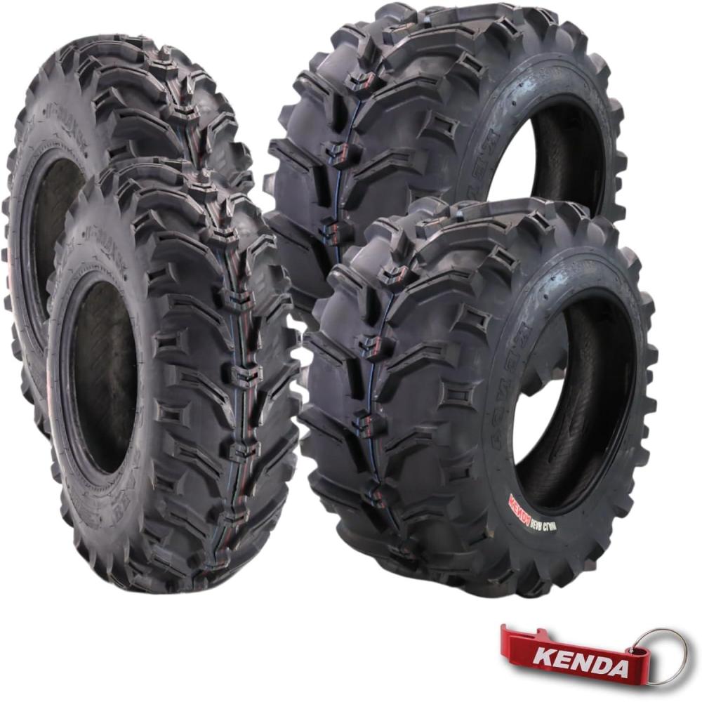 imageKenda Bearclaw K29925x811 Front Tire for All Terrain ATV UTV and Side by Side SxS Vehicles  6Ply  Bear Claw 25x8x11 with Kenda Keychain25x811  25x12512