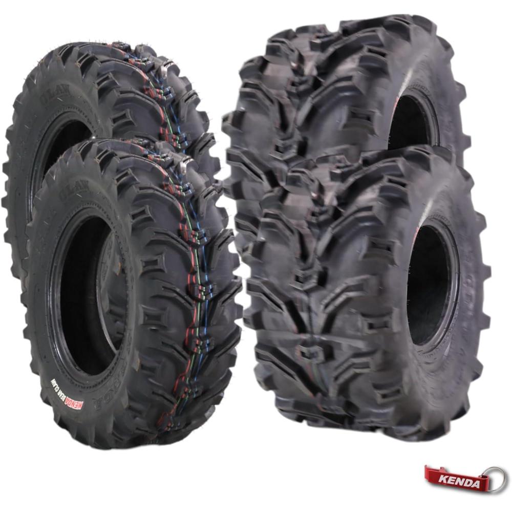 imageKenda Bearclaw K29925x811 Front Tire for All Terrain ATV UTV and Side by Side SxS Vehicles  6Ply  Bear Claw 25x8x11 with Kenda Keychain25x812  25x12511