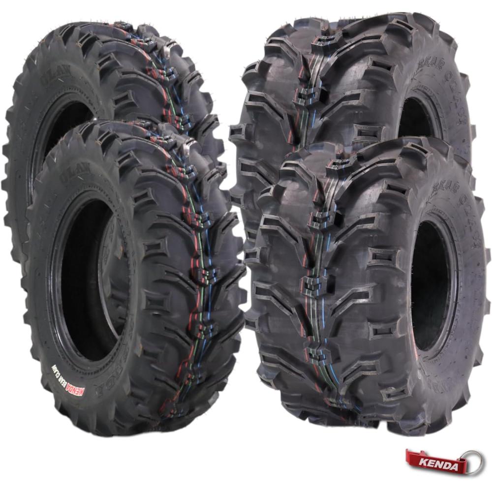 imageKenda Bearclaw K29925x811 Front Tire for All Terrain ATV UTV and Side by Side SxS Vehicles  6Ply  Bear Claw 25x8x11 with Kenda Keychain25x812  25x12510