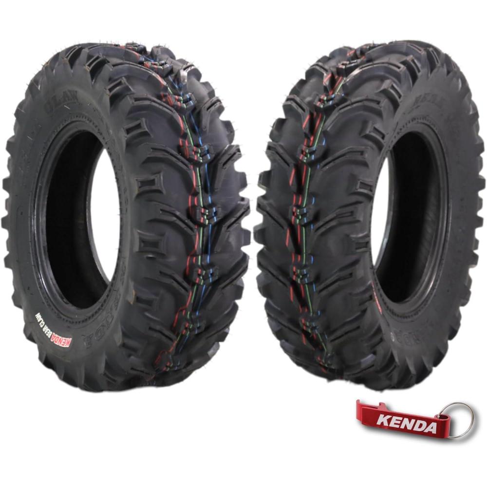 imageKenda Bearclaw K29925x811 Front Tire for All Terrain ATV UTV and Side by Side SxS Vehicles  6Ply  Bear Claw 25x8x11 with Kenda Keychain25x812 2