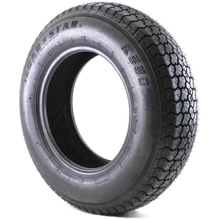 imageKenda K550 ST17580D13 Loadstar Trailer Tire BiasPly Tire for Superior Towing Performance with Enhanced Stability for Utility Trailers Cargo Trailers and Boats with Kenda Keychain 4 PackST17580D13 Single