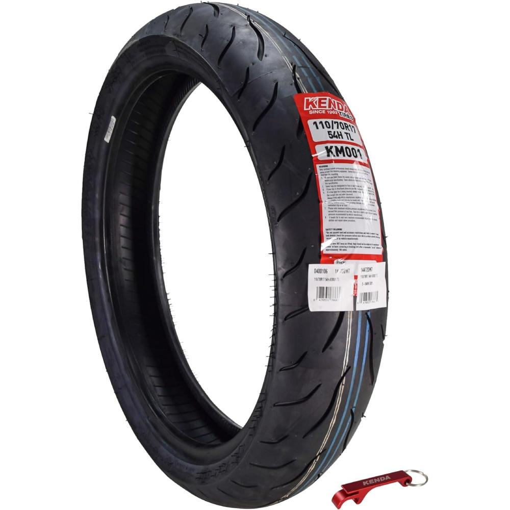 imageKenda KM1 KM001 12070ZR17 Front 58W ampamp 18055ZR17 Rear 73W Tires for Sport Touring Motorcycles Radial with HighSpeed Stability ampamp Excellent Wet Grip wKeychain 1207017 1805517 2Pack1107017 F