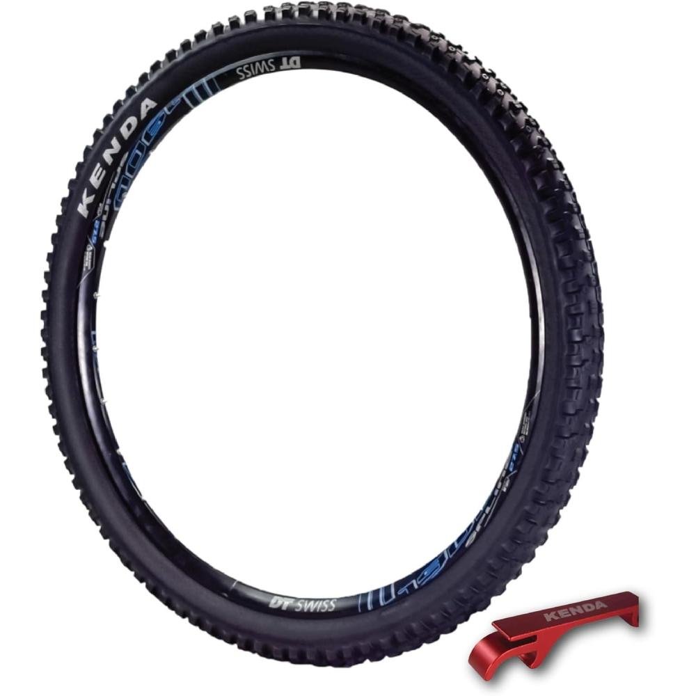 imageKenda Nevegal 2 EMC K1211E 29x260 Mountain Bike Tire with Foldable ATC Casing ENDTC Compound EBike Ready ECER75 Low Rolling Resistance for EnduroTrail with Keychain275x240 Single Tire