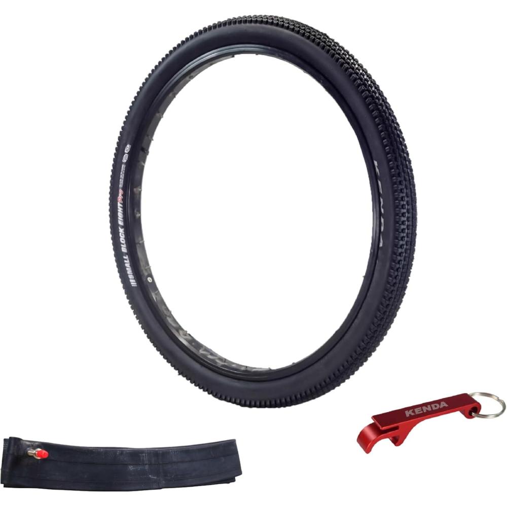 imageKenda Small Block Eight Pro DTC KSCT 120tpi Fold Bicycle Tire with Bottle Opener26x210 Single Tire  Tube