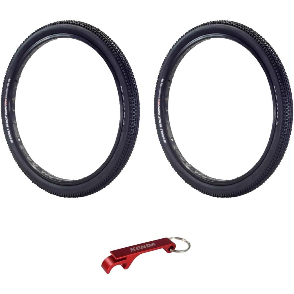 imageKenda Small Block Eight Pro DTC KSCT 120tpi Fold Bicycle Tire with Bottle Opener26x210 Two Pack Tires